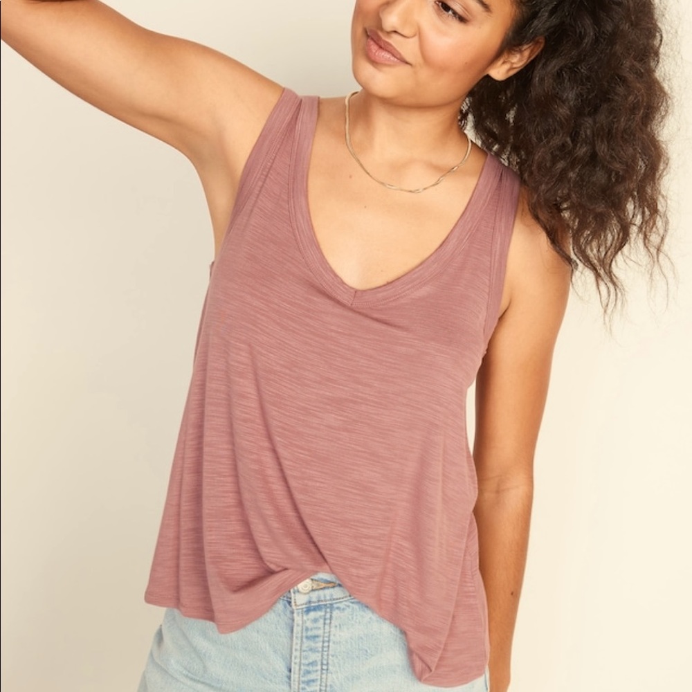 Old navy quartzite athletic tank top women S NWT